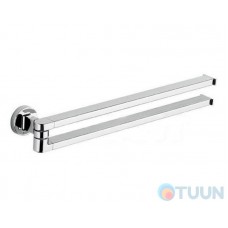 Double chrome hanger Colombo B5212 Nordic