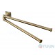 Colombo B3212 PortofinoDouble hanger 41.5 cm bronze