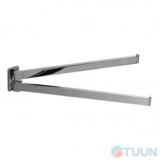 Double hanger 33.5 cm chrome Colombo B1612 Look