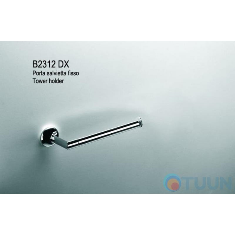 Colombo B2312 DX YogaSingle hanger 30cm right chrome