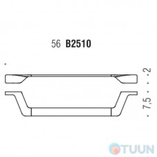 Colombo B2510 Alize Hanger chrome