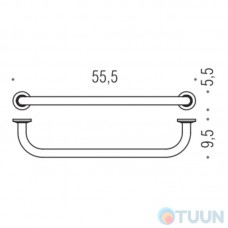 Colombo B9721 Bathroom handle 55.5 cm chrome