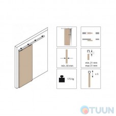 Koblenz Art.0830 / 3 Sliding system on 1-door 175kg