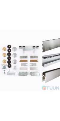 VITRUM SPACE 6260/A INOX Комплект для стеклянной раздвижной системы снерж. сталь
