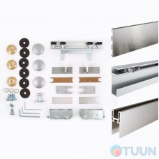 VITRUM SPACE 6260 / A INOX Kit for glass sliding system stainless steel
