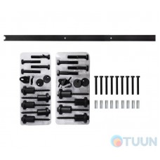 Roller with stopper Loft LJ-4M black, for systems 1030, 1040, 1060