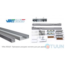 VILLES 6212/S Concealed sliding system for wood 6200