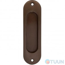 Oval handle for sliding door Fimet 3665 C OF 03 bronze