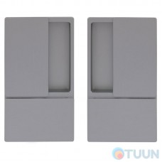 AGB handle Art. B300000101 Wave for sliding doors brushed matte nickel