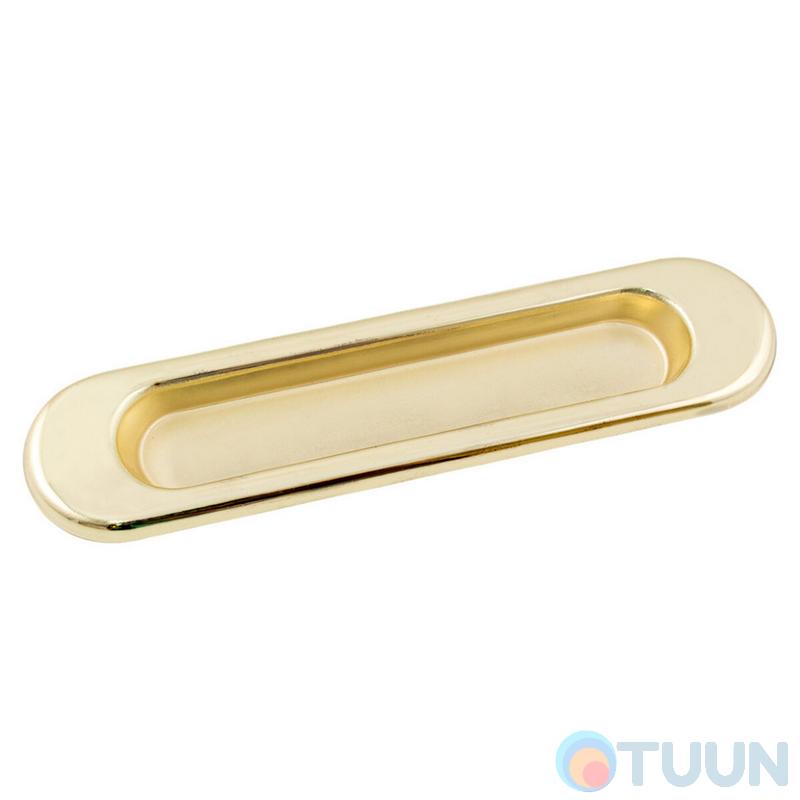 Handle SL-150 PB half-brass on a swing door
