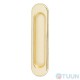 Handle SL-150 PB half-brass on a swing door