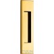 Colombo ID411 handle, brass, sliding door