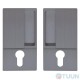 AGB handle Art. B300030032 WAVE for cylinder brushed matte chrome