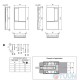 AGB handle Art. B300000193 Wave for sliding doors matte black