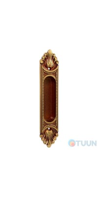 Enrico Cassina C50100 antique gold handle for sliding doors