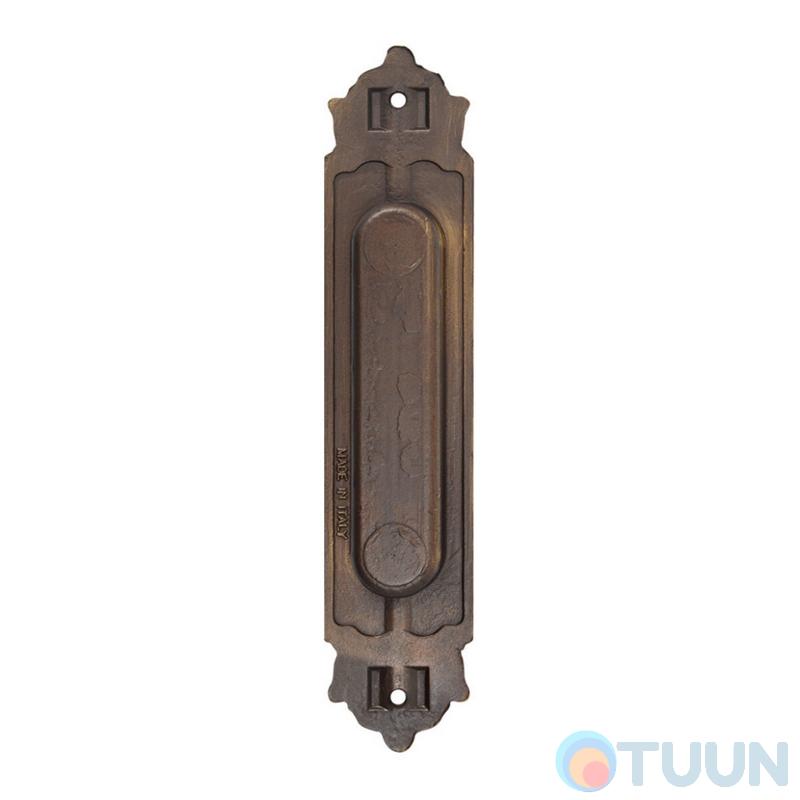 Sliding door handle Fimet 3668 F 43 matte bronze