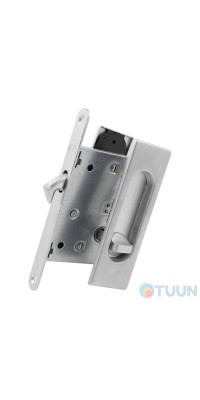 Ручка на розсув. двері Fimet 3663AR F05+LOCK+MQ мат хром (комплект)