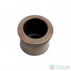AGB Art. B019100102 Pull handle for sliding doors bronze