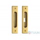 Colombo CD111 handle, polished brass, for sliding doors