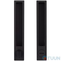 Handle for sliding doors Pamar MN 1096 Z matte black (E228)