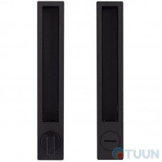 Handle for sliding doors Pamar MN 1096 Z matte black (E228)