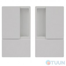 AGB handle Art. B3000001FM Wave for sliding doors matte white