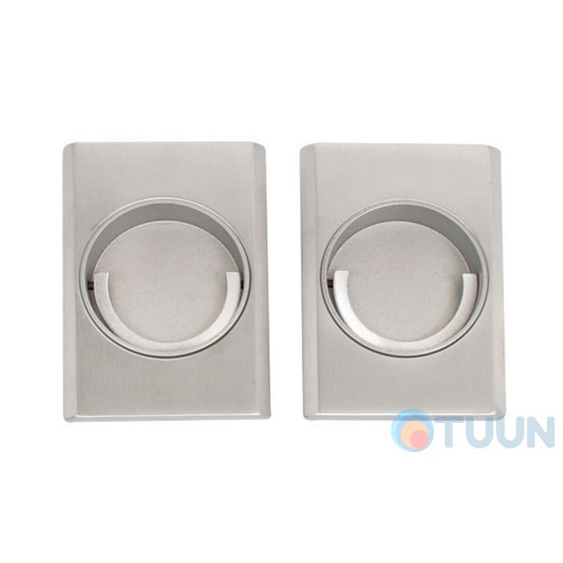 Ручка Mandelli 1038TL на раздвиж. дверь мат. хром (компл)