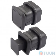 Pamar PO 2006 Z sliding door handle black matte (E228)