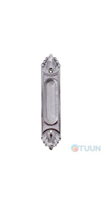 Enrico Cassina C50100 chrome handle for sliding doors.