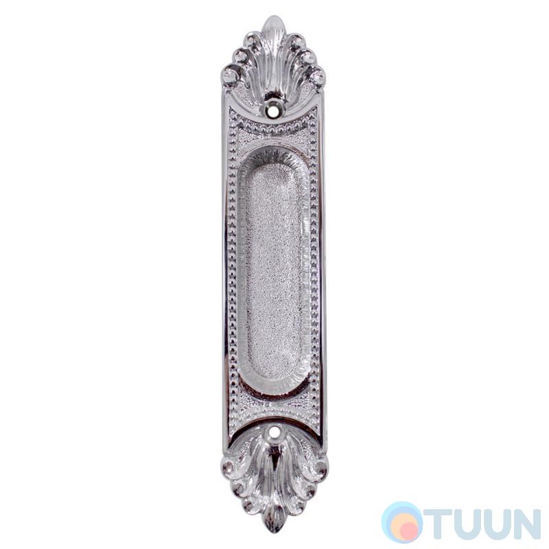 Enrico Cassina C50100 chrome handle for sliding doors.