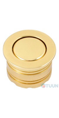 Magnetic handle Enrico Cassina 59430 semi-brass