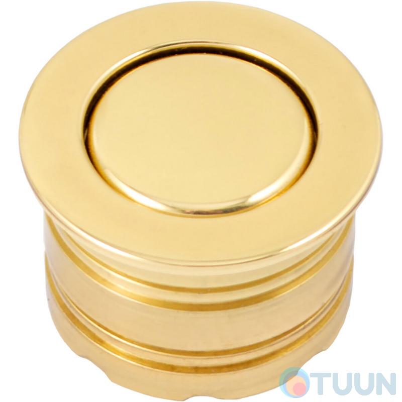 Magnetic handle Enrico Cassina 59430 semi-brass