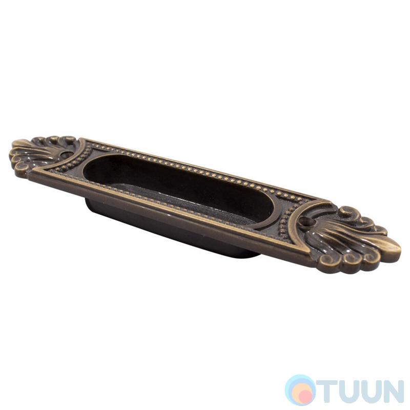 Enrico Cassina C50100 handle ant bronze for sliding doors