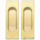 Sliding door handle Fimet 3663AC F01 half brass (set)
