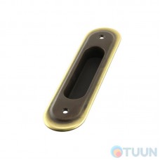 Mandelli 658 handle for sliding door antique bronze