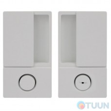 AGB handle Art. B3000202FM Wave for WC sliding doors matte white