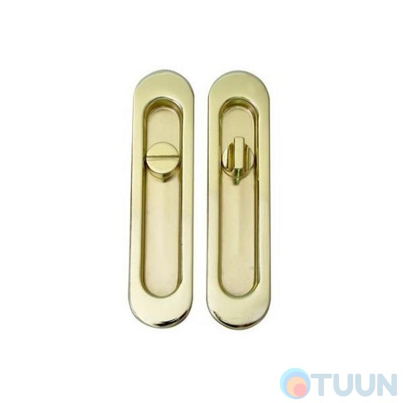Handle SL-155 PB half-brass on sliding door