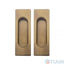 Sliding door handle Fimet 3663AC F03 matte bronze (set)