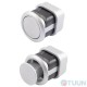 Pamar sliding door handle PO2015 Z matt chrome (E 215)