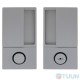 AGB Handle Art. B300020001 WAVE WC brushed matte nickel