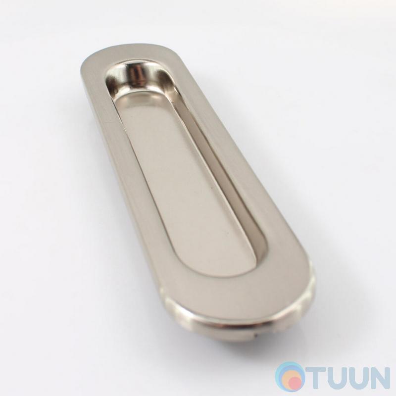 Handle SL-150 SN nickel-plated on the door