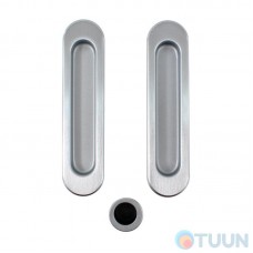 AGB Art. B019270032 KIT F1 Set of handles for sliding doors + handle for door pull, matt chrome