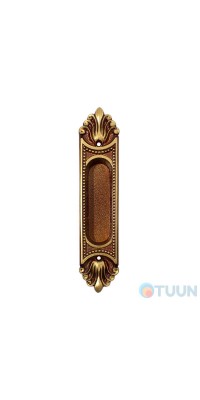 Enrico Cassina C50100 antique brass handle for sliding doors