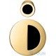 Colombo LC211 handle, polished brass, for sliding doors