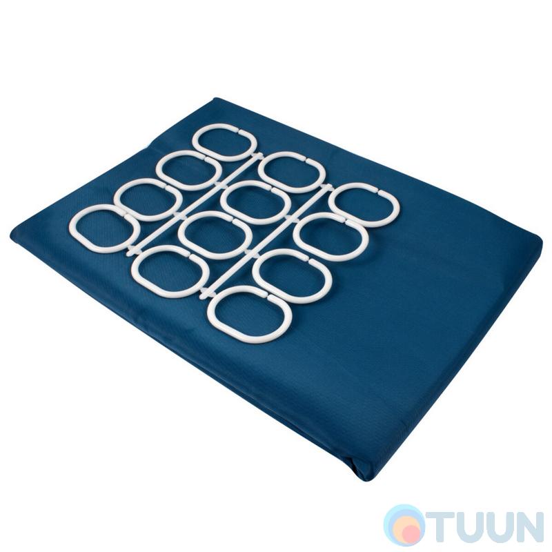 Шторка для ванної Trento Blue, 240х200, синій