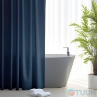 Шторка для ванной Trento Blue, 240х200, синий