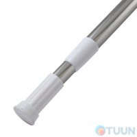 Arino 120-220 d 22 bathroom curtain rail, stainless steel