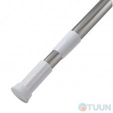 Arino 120-220 d 22 bathroom curtain rail, stainless steel
