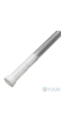 Карниз для шторки ванной комнаты Arino 70-120 d 22, нерж хром
