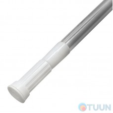 Arino bathroom curtain rail 70-120 d 22, stainless steel